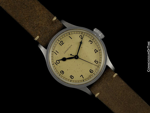 Longines Heritage Military Watch - Personally Owned & Worn By Ian McDonald with COA