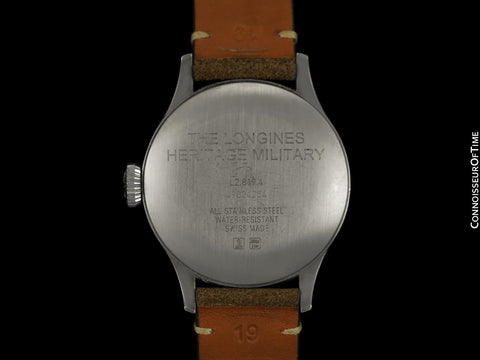 Longines Heritage Military Watch - Personally Owned & Worn By Ian McDonald with COA