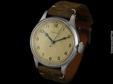Longines Heritage Military Watch - Personally Owned & Worn By Ian McDonald with COA