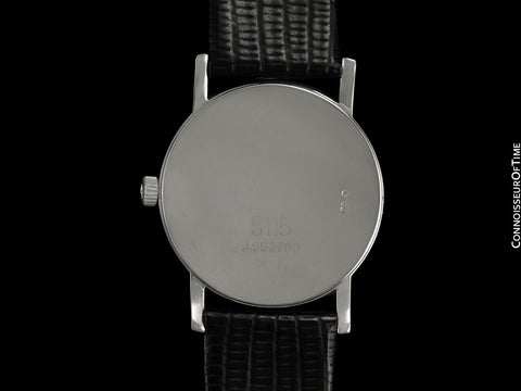 Rolex Cellini Vintage Mens Handwound Ref. 5115 Watch, A Serial - 18K White Gold