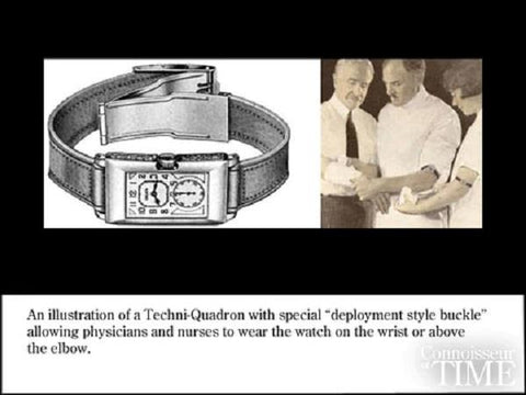 1943 Gruen Vintage Techni - Quadron / Rolex Prince Watch, 14K Gold-Filled - Doctor's Watch