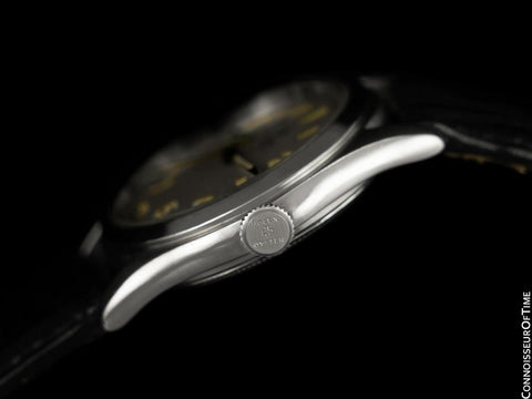 1945 Rolex Oyster Classic Vintage Mens Handwound Watch - Stainless Steel