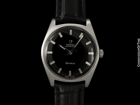 1968 Omega Geneve Vintage Mens Cal. 552 Waterproof Style Dress Watch - Stainless Steel