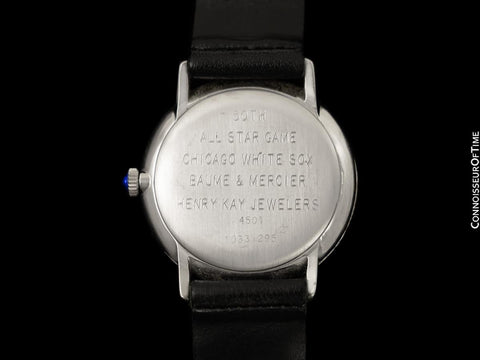 Owned By Yankee Great Lefty Gomez - 1983 Vintage 50th Anniversary MLB All-Star Baume & Mercier Watch