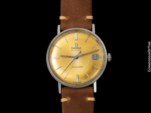 1960's Omega Seamaster Vintage Mens Cal. 560 Stainless Steel Watch, Automatic, Date - Only 3000 Made
