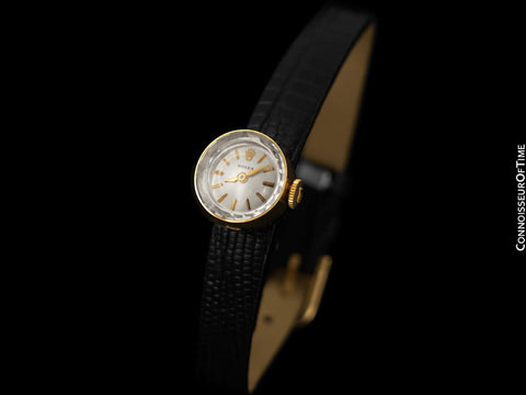 1960's Rolex Chameleon Vintage Ladies Watch with Interchangeable Bands - 18K Gold