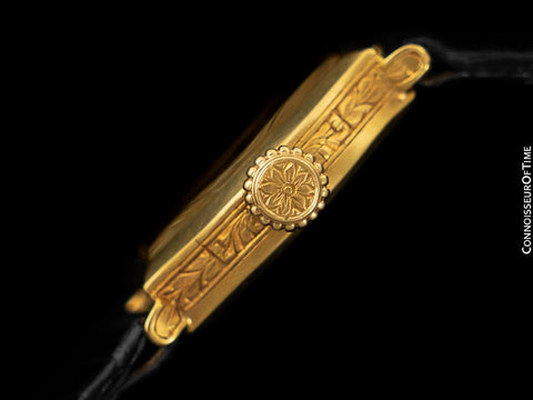 1920's Tiffany & Co. Ladies Art Deco Vintage Watch - 18K Gold