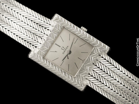 Owned & Worn By Red Skelton - 1958 Omega Vintage Mens Ultra Thin Watch - 18K White Gold