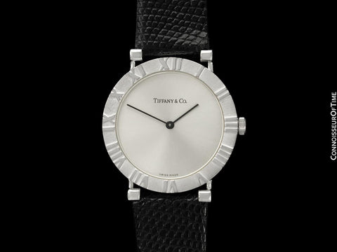 Tiffany & Co. Atlas Mens Midsize Unisex Watch - Sterling Silver