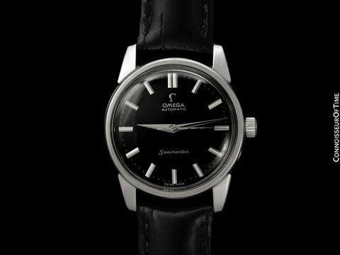 1961 Omega Seamaster Vintage Mens Automatic Cal. 552 Calatrava Watch - Stainless Steel