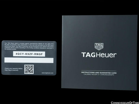 TAG Heuer Carrera Calibre Heuer Mens Chronograph Watch, CAR2A1Z - *As New* with Box & Papers