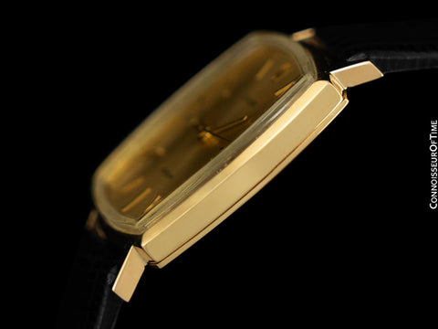 1975 Rolex Precision Vintage Mens Handwound Dress Watch - 18K Gold
