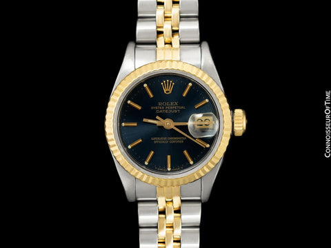 Rolex Ladies 2-Tone Datejust, Champagne Dial - 18K Gold & Stainless Steel, 67193