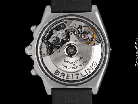 Breitling Blackbird Windrider Chronomat Mens Chronograph Watch, A13050.1 - Stainless Steel