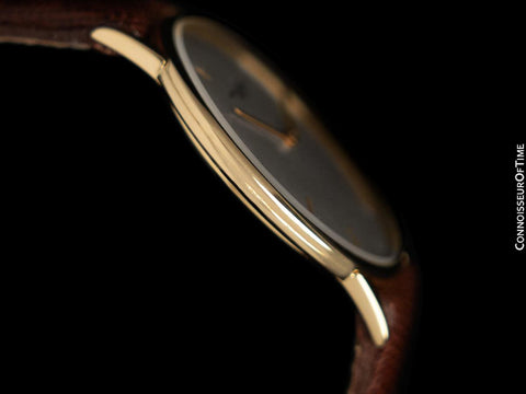 1970 Patek Philippe Vintage Mens Handwound Ref. 3468 18K Gold Dress Watch