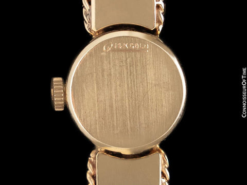 1960's Tiffany & Co. Ladies Vintage Dress Bracelet Watch - 14K Gold