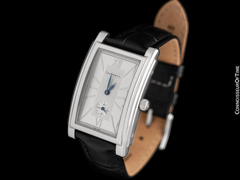 Tiffany & Co. Mens Grand Resonator Quartz Watch - Stainless Steel