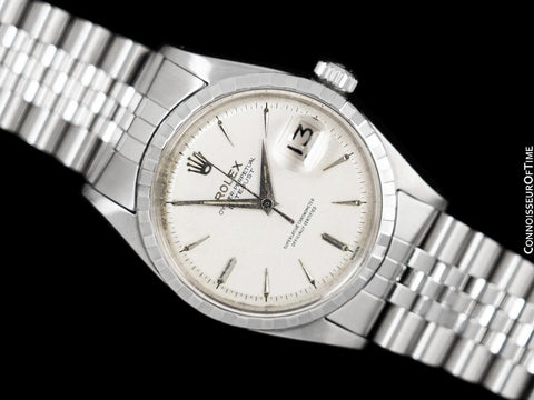1959 Rolex Vintage Mens Early Datejust, Ref. 6605 - Stainless Steel