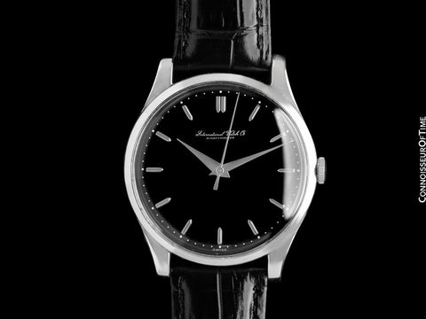 1959 IWC Vintage Mens Handwound Watch, Caliber 89 - Stainless Steel