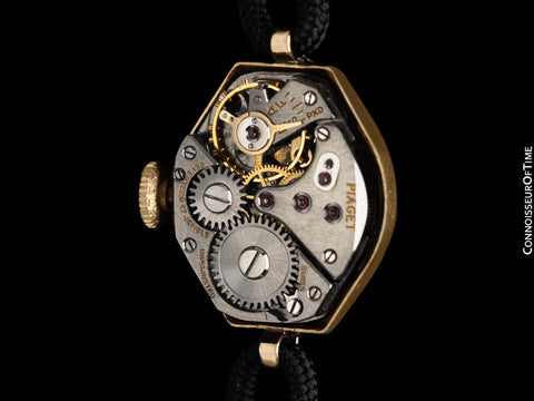 1950's Piaget Vintage Ladies Handwound Dress Watch - 14K Gold