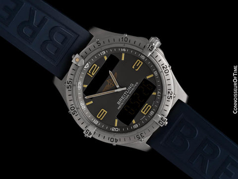 Breitling Navitimer Aerospace Chronograph Watch Ref. E65062 - Titanium