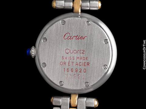 Cartier Panthere (Cougar) VLC Vendome Ladies Watch - Stainless Steel & 18K Gold