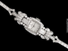 ひなの　モディス2点　ファイノン2点 1940's Vintage Ladies Watch with Omega Movement - Platinum and