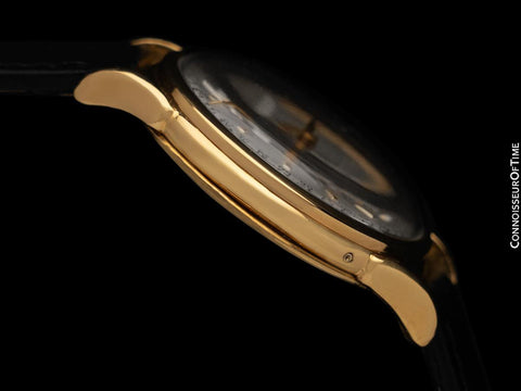1947 Omega Cosmic Large Vintage Triple Date, Moon Phase Watch - 18K Gold Plated with Box