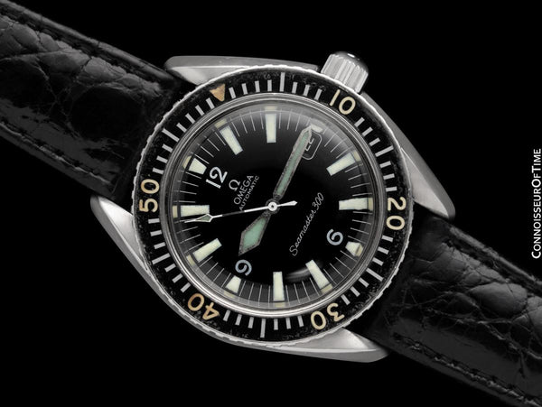 1968 Omega Seamaster 300 Vintage Mens Stainless Steel Divers Watch - Ref. 166.024