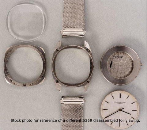 c. 1970 Audemars Piguet Vintage Very Rare Mens Gerald Genta Designed Ref. 5369 Steel Watch - 200 Movements Made