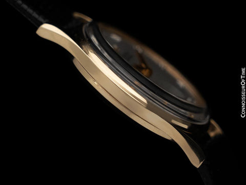 1950's Rolex Precision Vintage Mens Midsize Dress Watch - 9K Gold