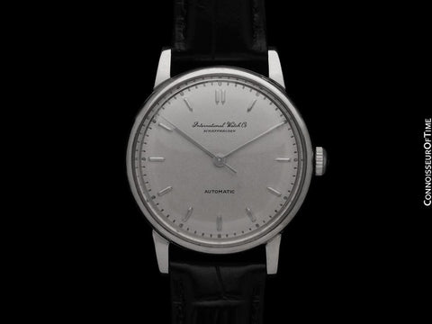 1961 IWC Vintage Mens Watch, Cal. 853 Automatic - Platinum
