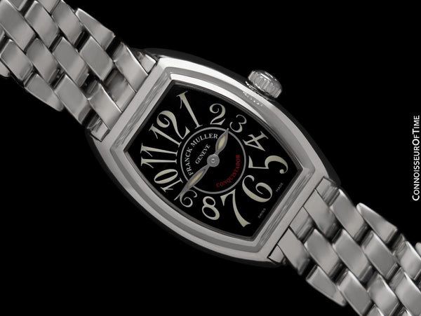 Franck Muller Nquistador 8005 L QZ Ladies Bracelet Watch - Stainless Steel