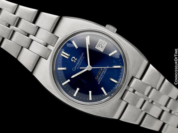 1969 Omega Constellation Mens Full Size Chronometer Bracelet Watch - Stainless Steel