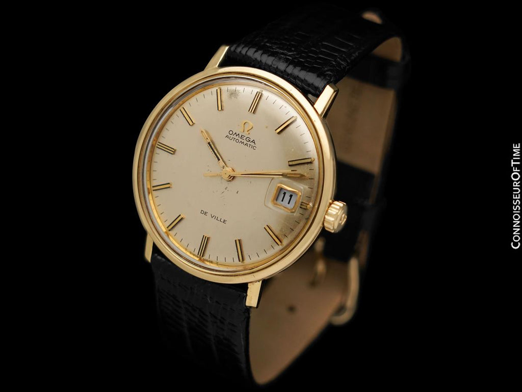 Gold Watch Vintage Omega Deville Price Vintage De Ville Gold – Rewind