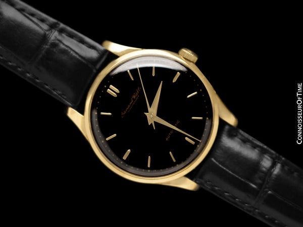 1963 IWC Vintage Mens Watch, Cal. 853 Automatic - 18K Gold Plated