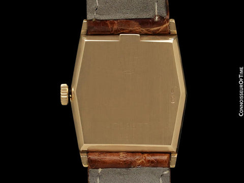 1976 Rolex Cellini Vintage Unisex 18K Gold Ref. 4121 Watch - Exotic Wood Dial