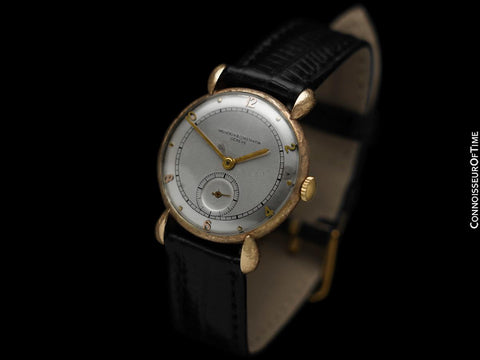 1935 Vacheron & Constantin Vintage Mens Tear Drop Watch - 18K Gold