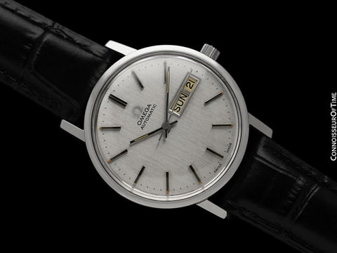 1972 Omega Seamaster Mens Watch, Automatic, Quick-Set Day & Date - Stainless Steel