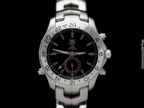 TAG Heuer GMT Automatic Mens WJF2115 Watch - Stainless Steel