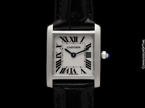 Cartier Tank Francaise Ladies Ref. 2403 Watch - 18K White Gold