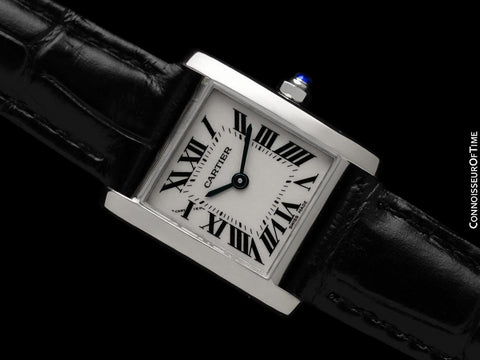 Cartier Tank Francaise Ladies Ref. 2403 Watch - 18K White Gold