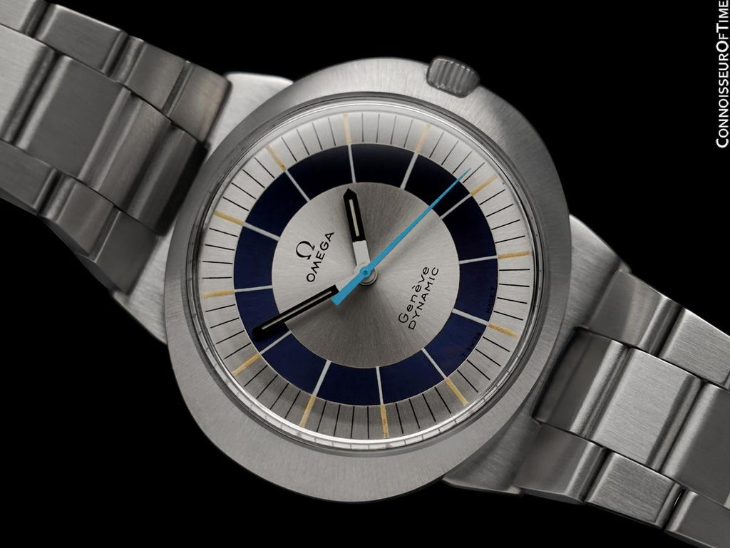 1969 Omega Dynamic Vintage Mens Bracelet Watch Stainless Steel