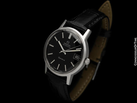 1973 Omega Geneve Vintage Mens Automatic Watch - Stainless Steel