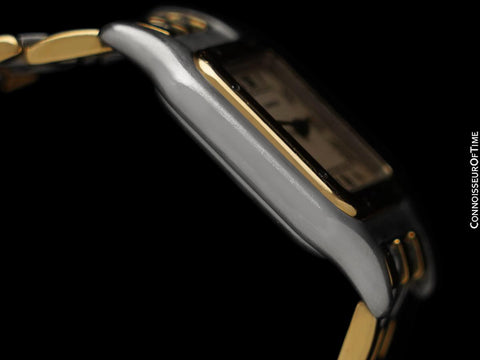 Cartier Panthere Panther Ref. 1120 Ladies Watch with 3-Row Bracelet - Stainless Steel & 18K Gold