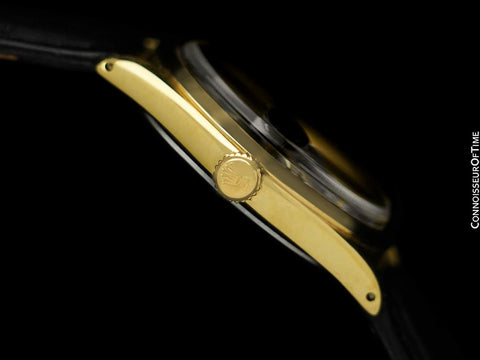 1970 Tudor (Rolex) Oysterdate Vintage Mens Ref. 7992 Watch - 18K Gold Plated & Stainless Steel