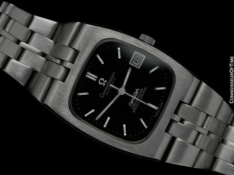c. 1970 Omega Constellation Mens Retro Automatic Chronometer Bracelet Watch - Stainless Steel