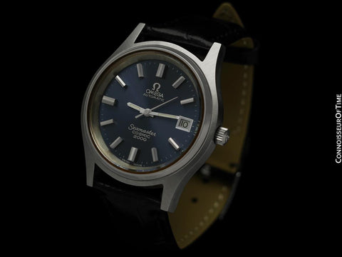 1972 Omega Seamaster Cosmic 2000 Vintage Retro Mens Dive Watch - Stainless Steel