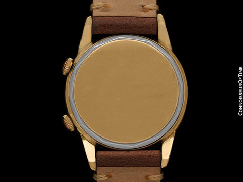1955 Jaeger-LeCoultre Memovox Vintage Mens Reveil Wrist Alarm - 10K Gold Filled