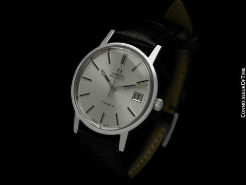 1973 Omega Geneve Vintage Mens Automatic Watch - Stainless Steel